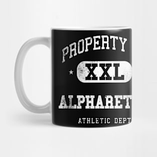 Alpharetta Vintage Distressed College Property XXL Mug